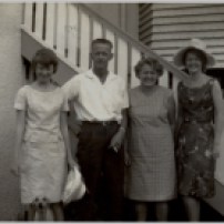 The Kyte Family at Coorparoo 1965